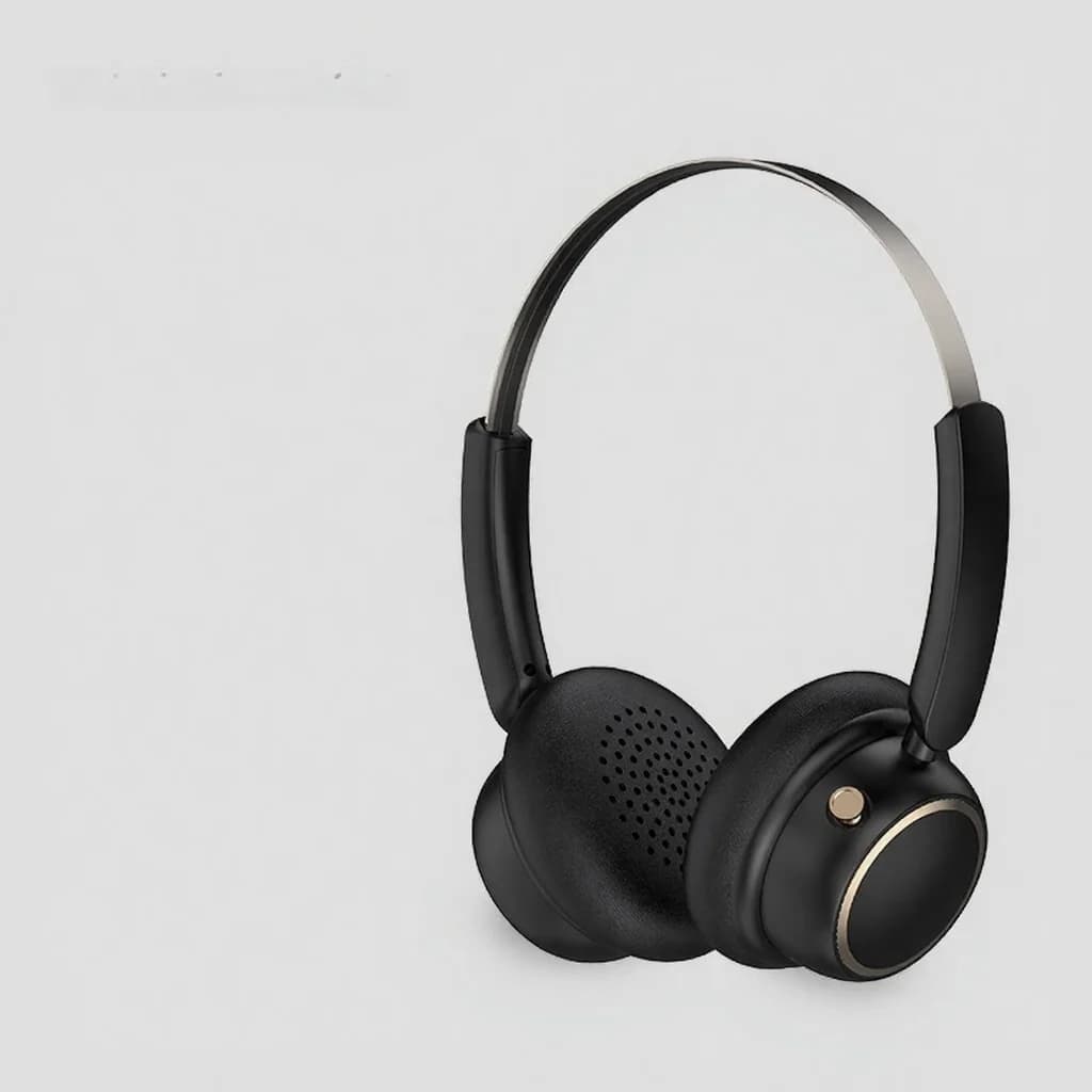 Cuffie Wireless Bluetooth Retro con Archetto in Metallo e Lunga Autonomia