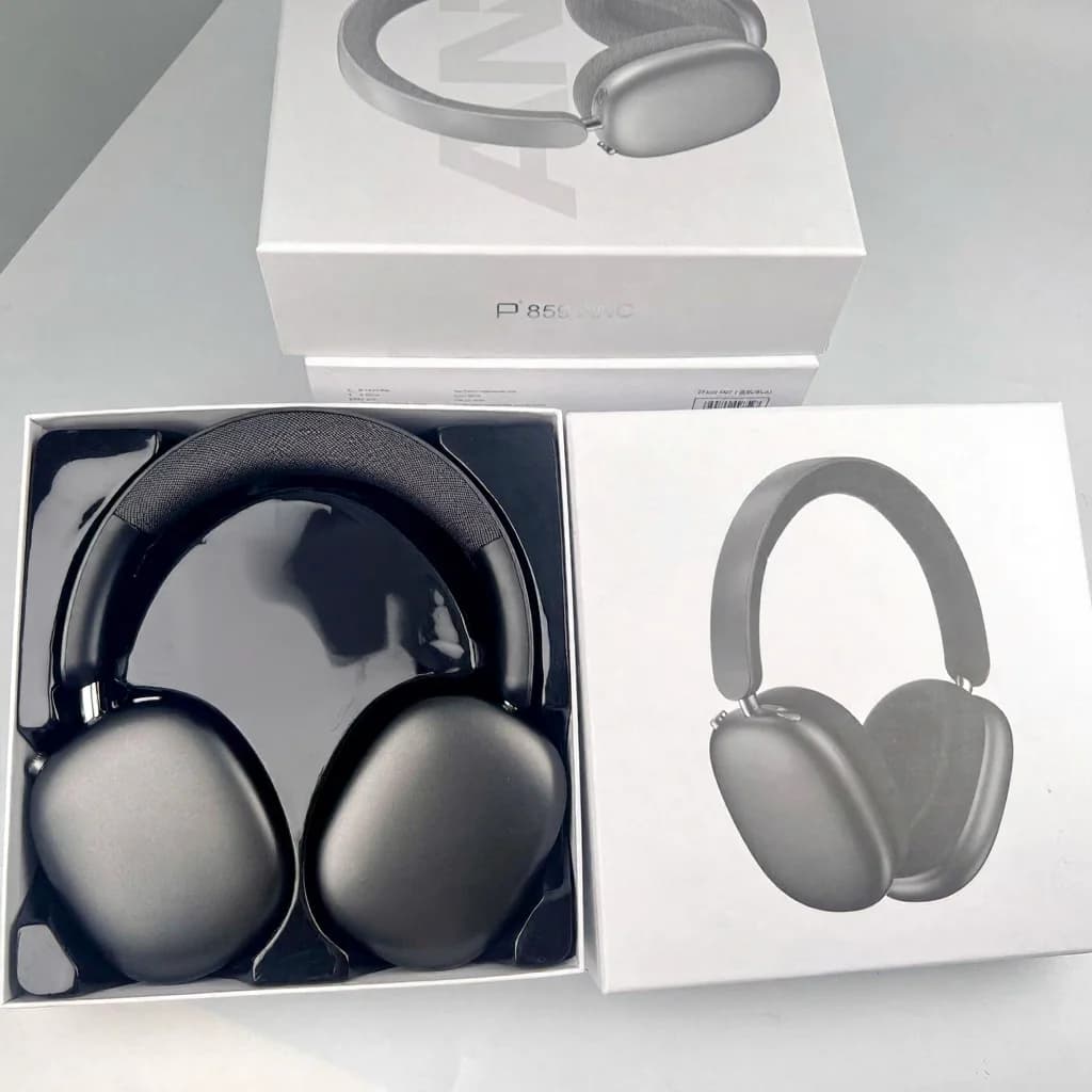 Cuffie Wireless Over-Ear con Cancellazione Attiva del Rumore e Lunga Autonomia
