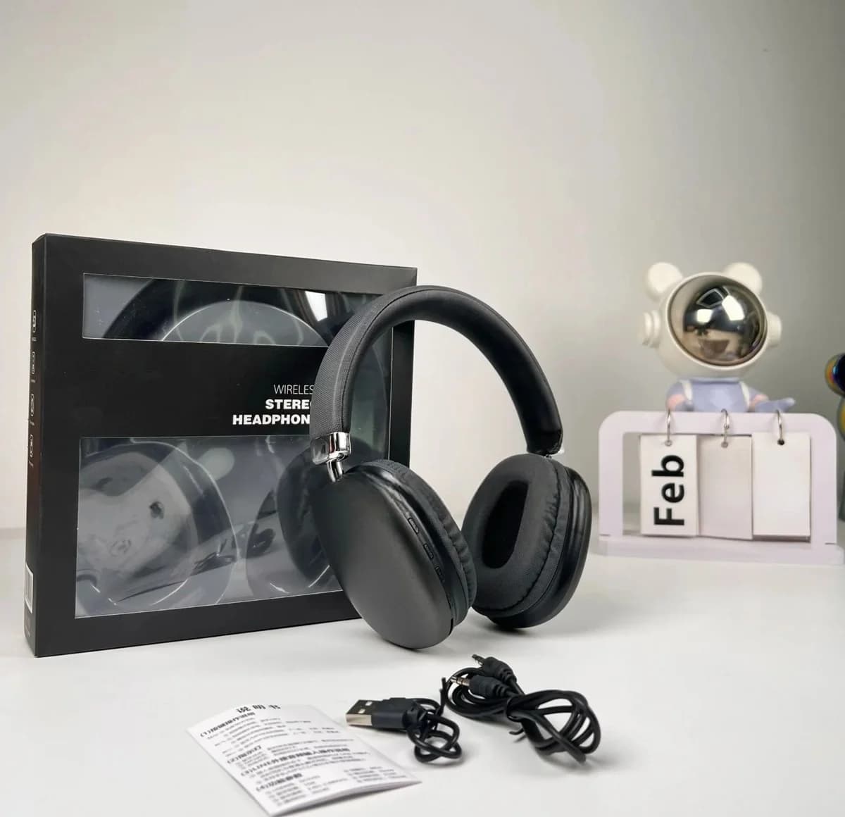 Cuffie Wireless Over-Ear con Bluetooth 5.4 e Lunga Autonomia