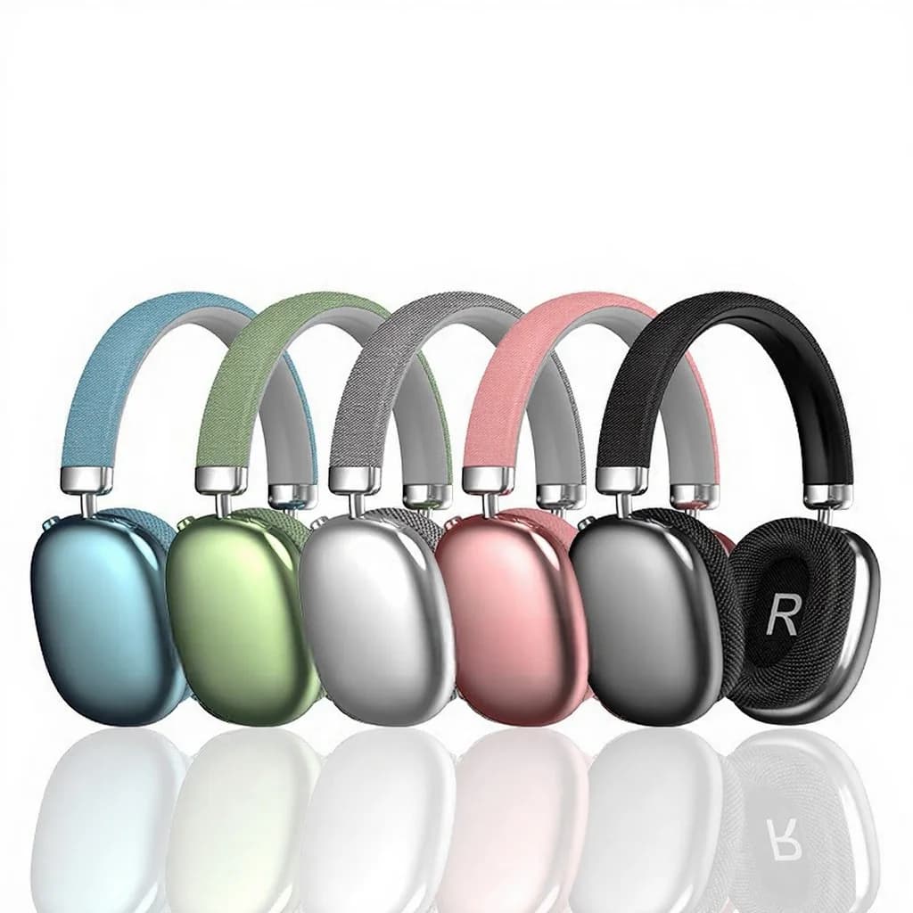 Cuffie Wireless Over-Ear con Radio FM e Slot per Scheda TF