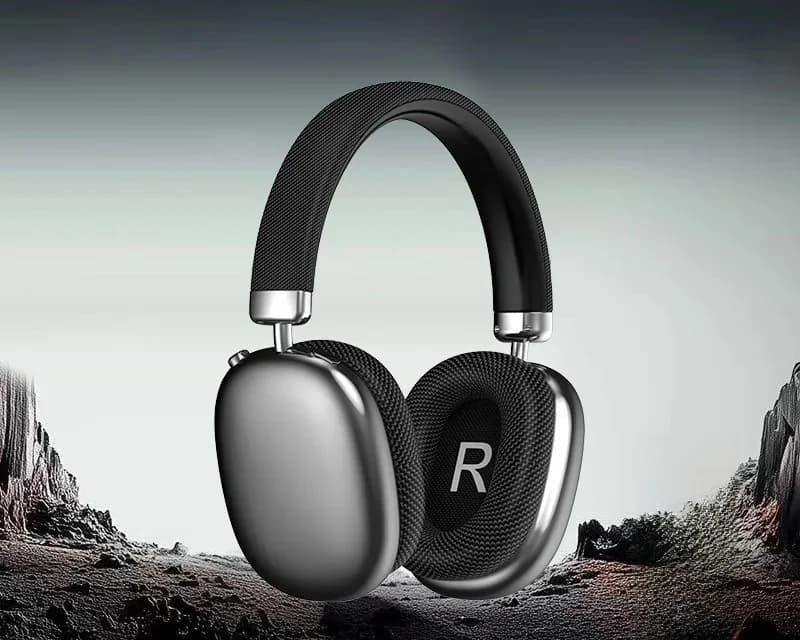 Cuffie Bluetooth Over-Ear con Manopola Rotativa, Radio FM e Lunga Autonomia