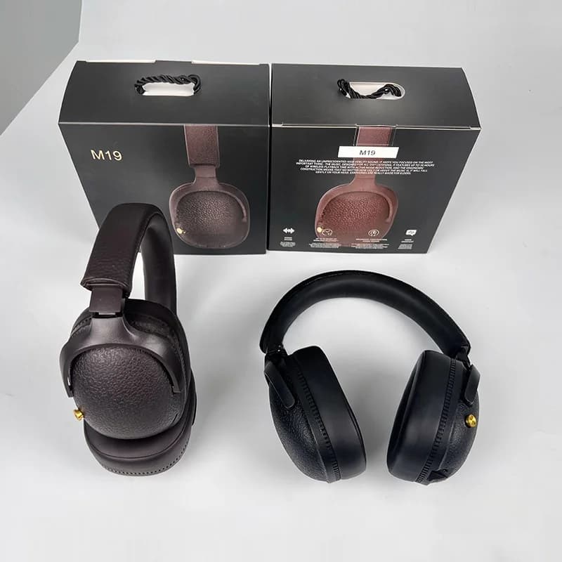 Cuffie Bluetooth Retro Over-Ear Wireless Stereo con Microfono