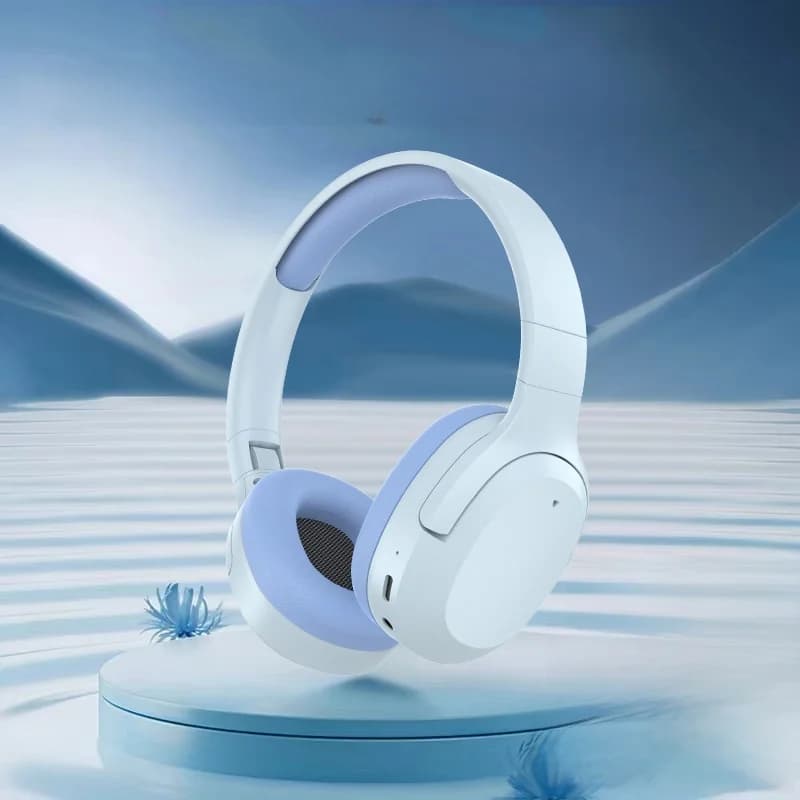 Cuffie Bluetooth Over-Ear con Bassi, Supporto AUX e Scheda TF