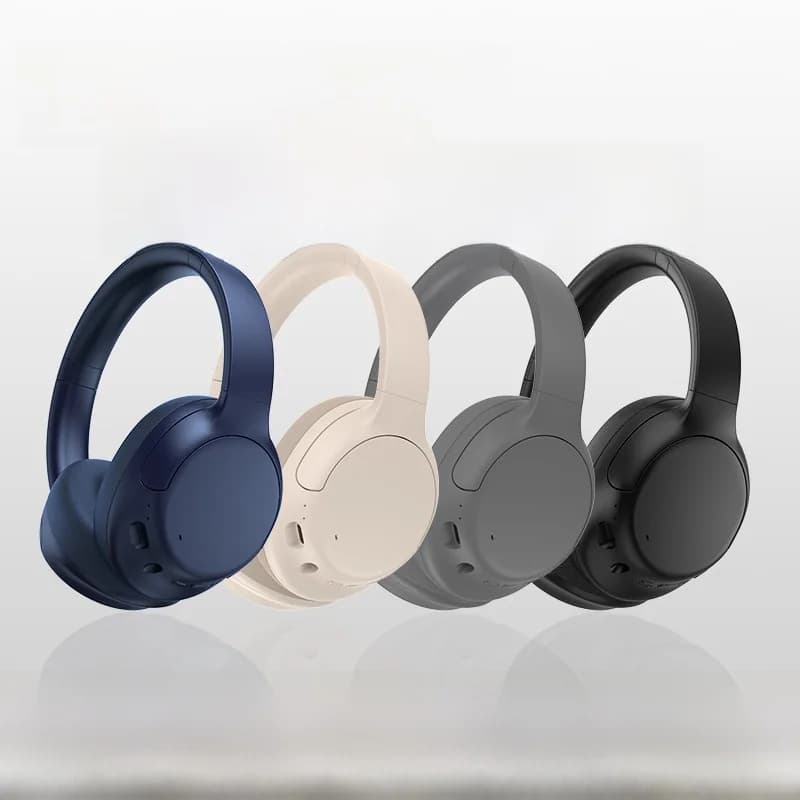 Cuffie Wireless Bluetooth Over-Ear con Cancellazione Attiva del Rumore
