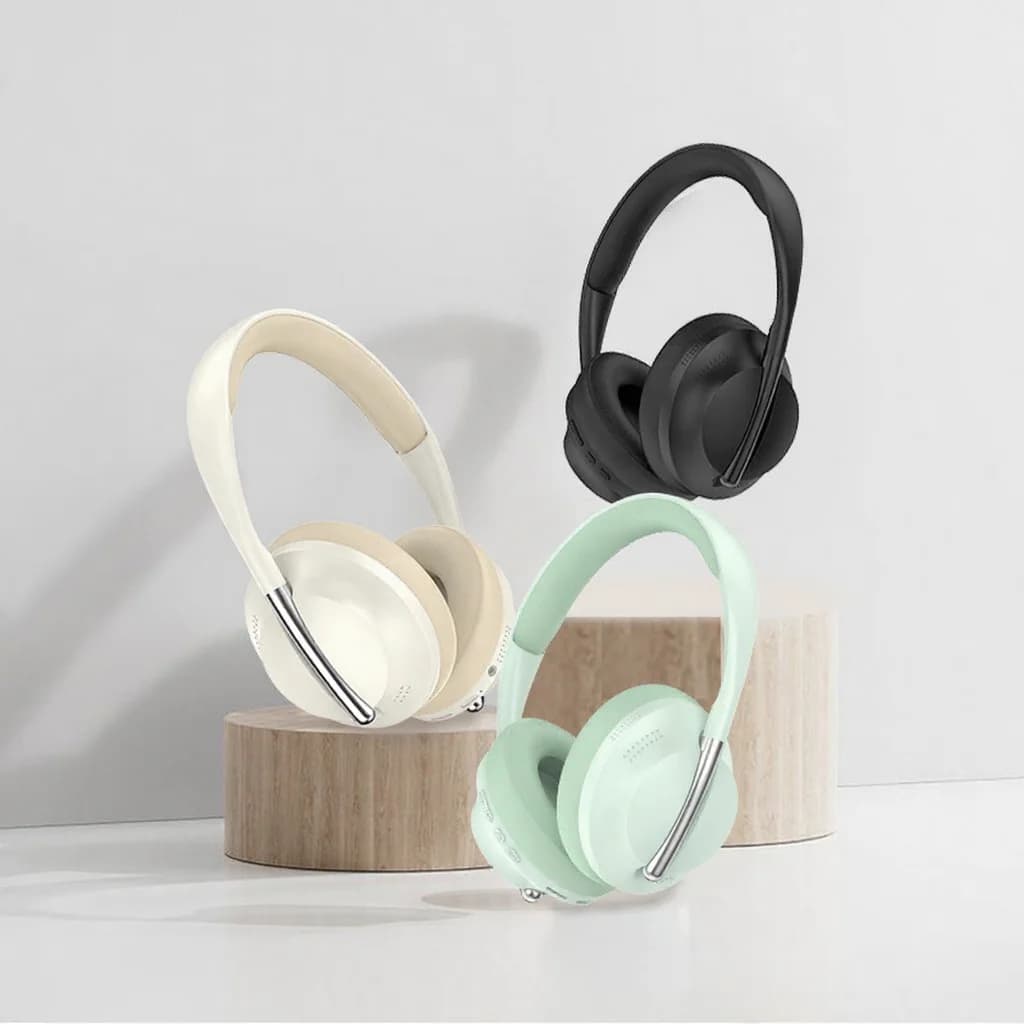 Cuffie Wireless Over-Ear con Slot per Scheda TF e Ingresso AUX