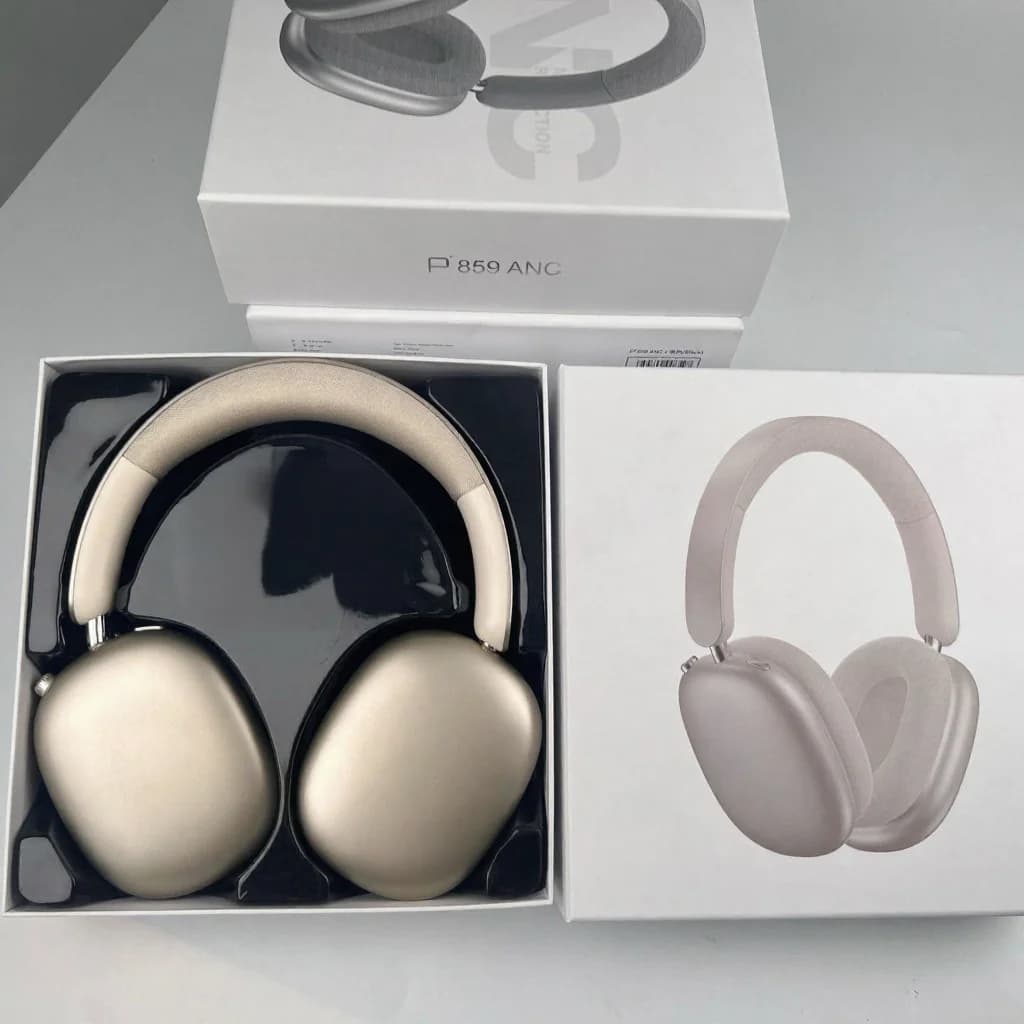 Cuffie Wireless Over-Ear con Cancellazione Attiva del Rumore e Lunga Autonomia