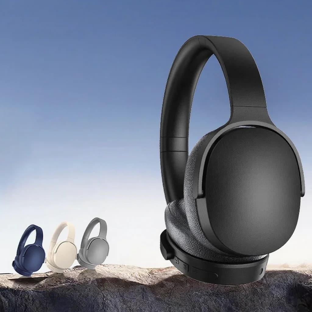 Cuffie Bluetooth Wireless Over-Ear con Cancellazione Attiva del Rumore e Lunga Autonomia