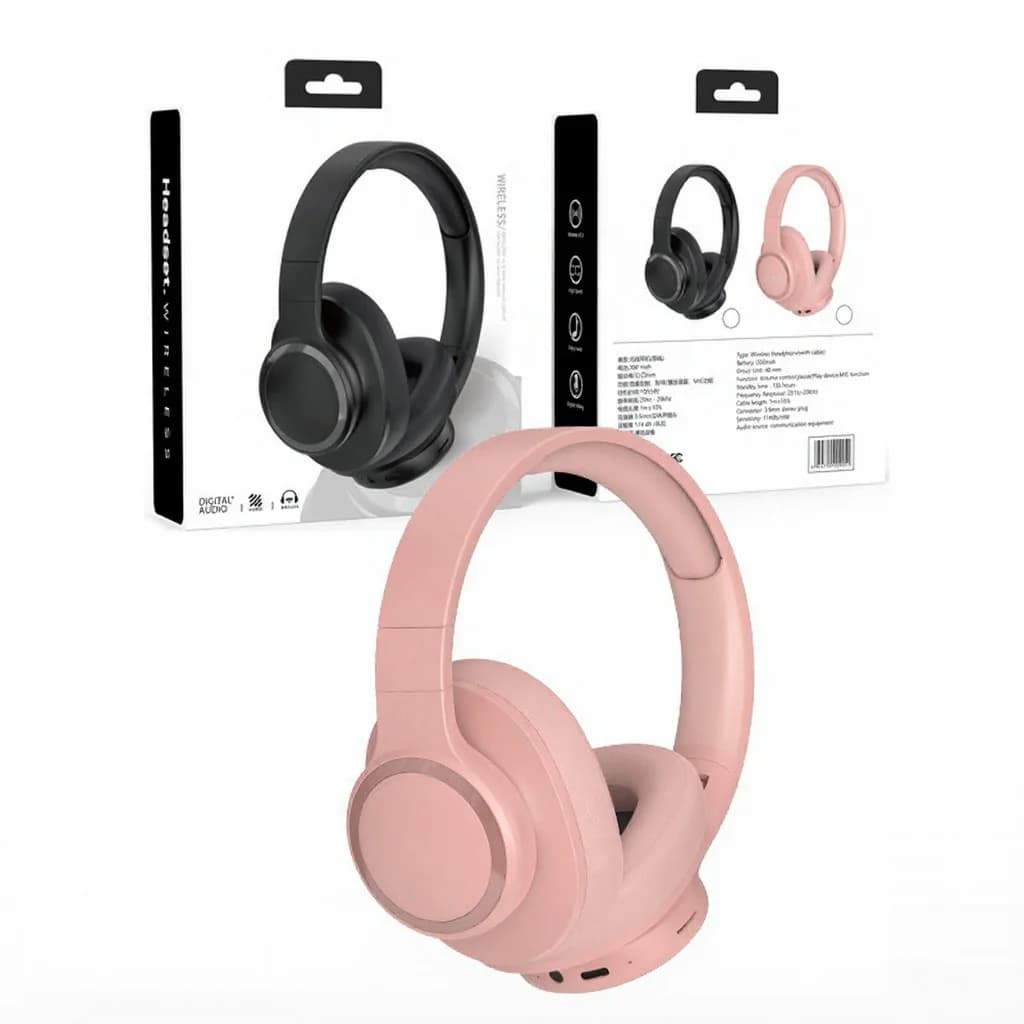 Cuffie Wireless Over-Ear con Lunga Autonomia e Bluetooth 5.4
