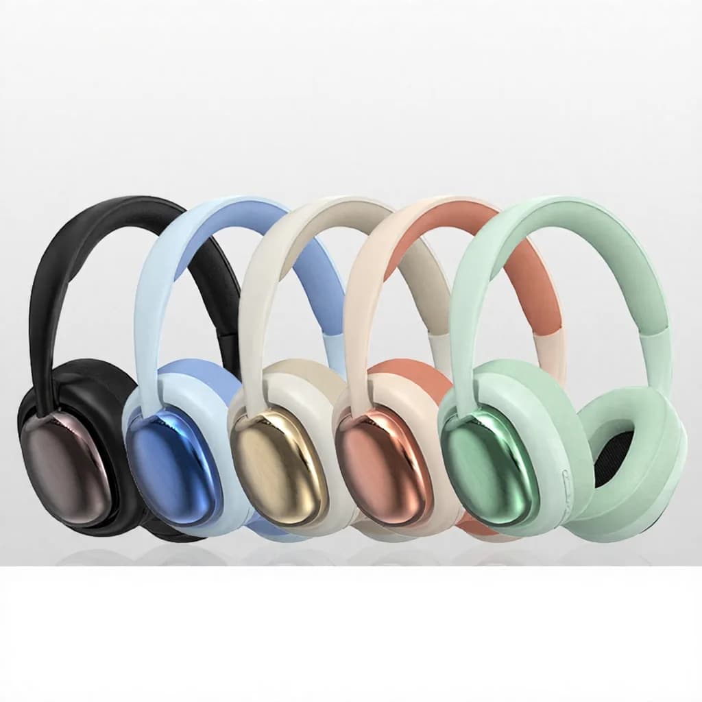Cuffie Wireless Over-Ear con Bluetooth 5.3 e Lunga Autonomia