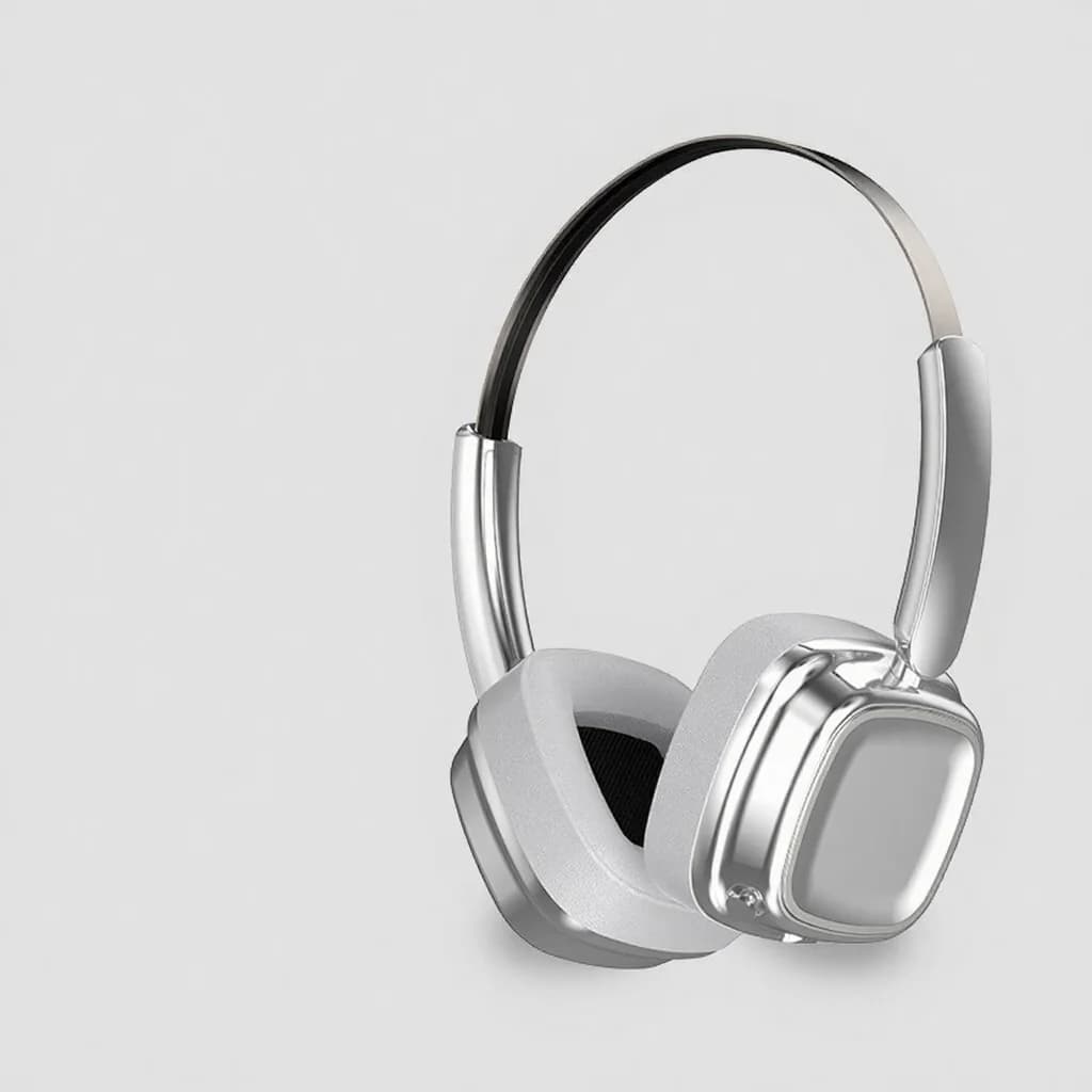 Cuffie Wireless Retro Over-Ear Bluetooth 5.4 Stereo Bass