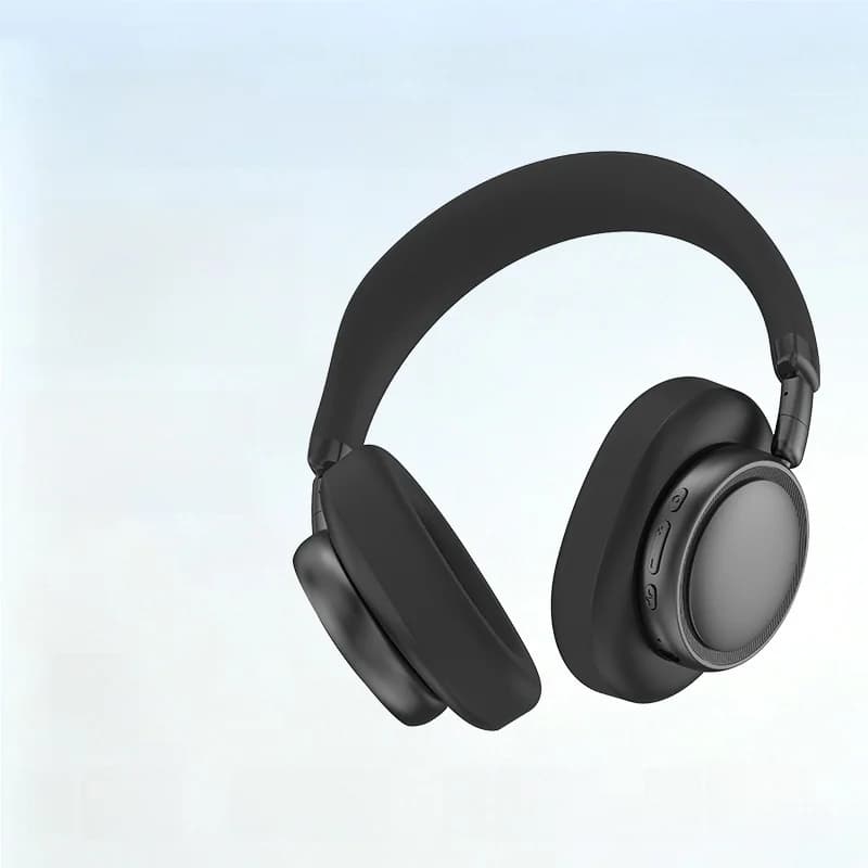 Cuffie Wireless Bluetooth Over-Ear con Bassi Profondi e Ricarica Type-C