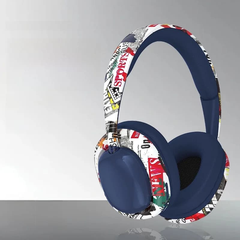 Cuffie Bluetooth Over-Ear con Bassi Profondi e Connettività Wireless