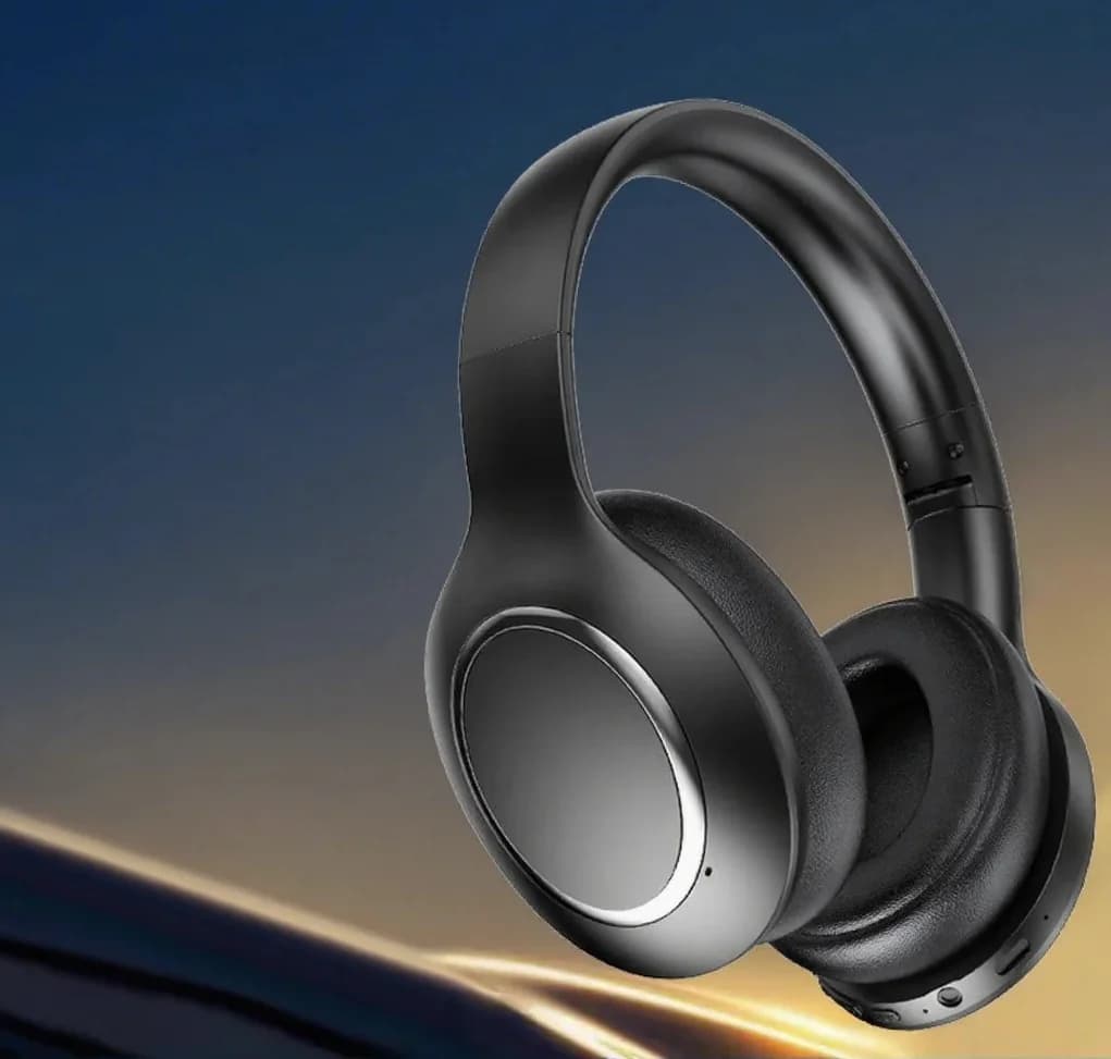Cuffie Bluetooth Over-Ear con Cancellazione Attiva del Rumore e Lunga Autonomia