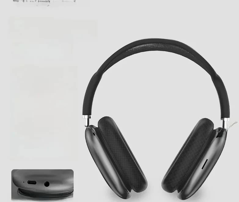 Cuffie Over-Ear Bluetooth 5.4 con Manopola Rotante e Radio FM