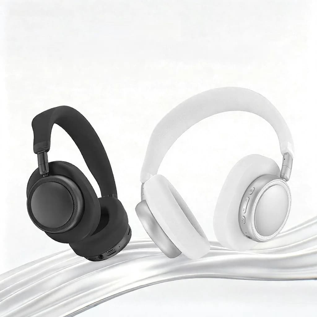 Cuffie Wireless Over-Ear con ANC, Design Pieghevole, 30H di Autonomia