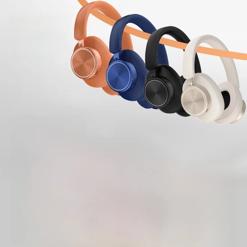 Cuffie Wireless Over-Ear con Cancellazione Attiva del Rumore e Batteria da 35H