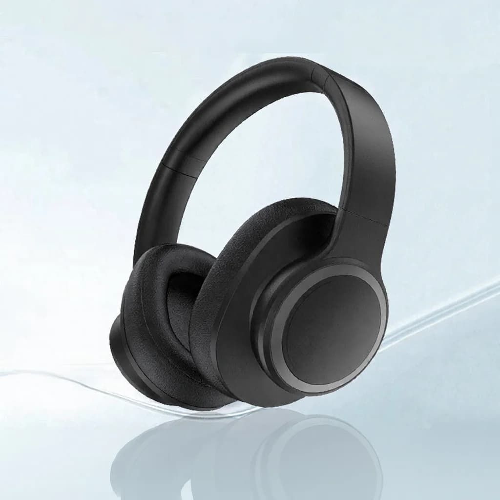 Cuffie Wireless Circumaurali con Cancellazione Attiva del Rumore e Bluetooth 5.4