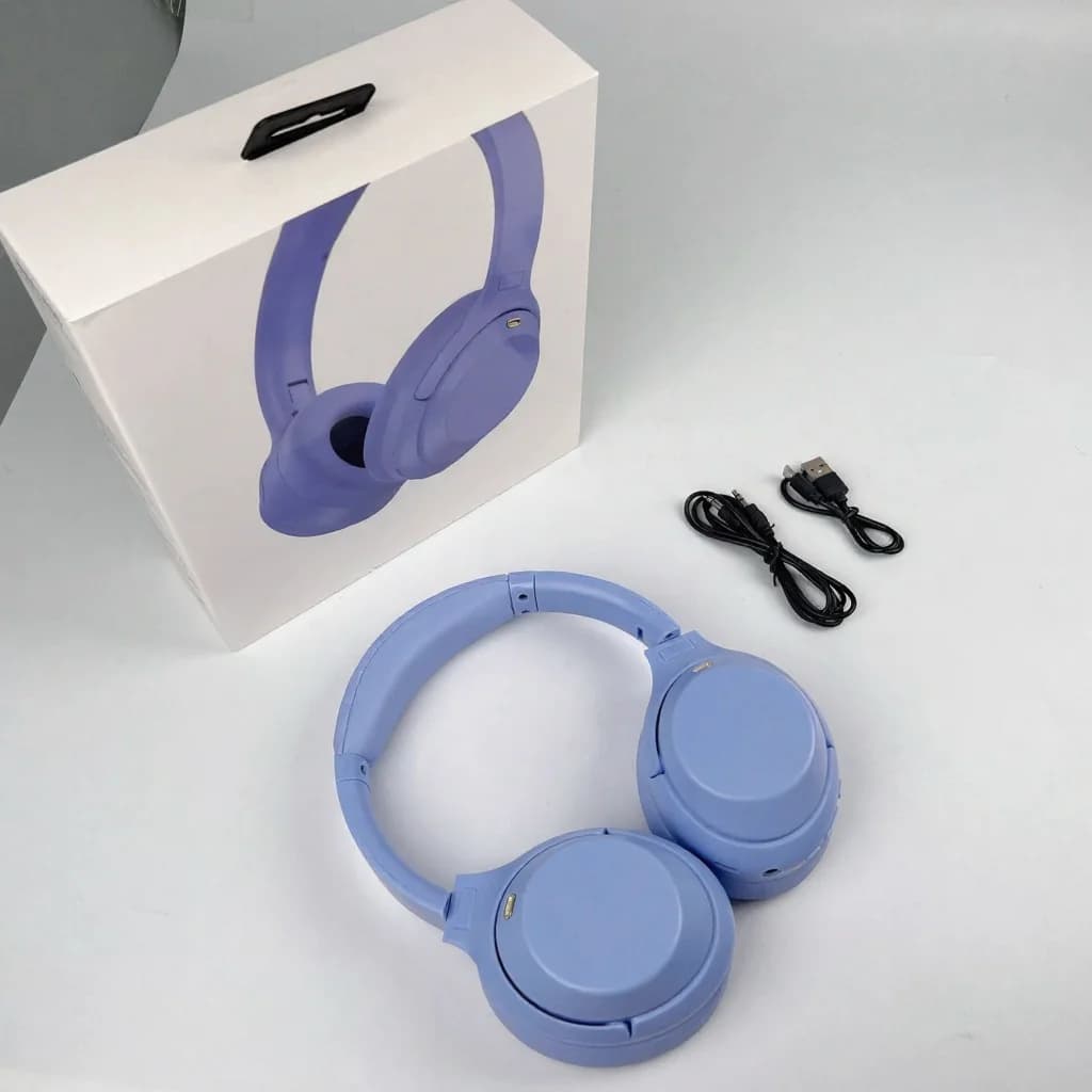 Cuffie Wireless Over-Ear con Cancellazione Attiva del Rumore e Type-C