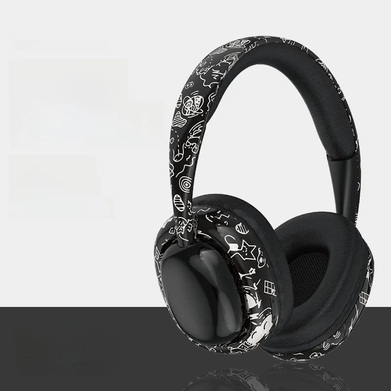 Cuffie Bluetooth Over-Ear con Bassi Profondi e Connettività Wireless