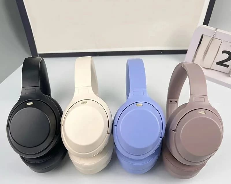 Cuffie Wireless Bluetooth Over-Ear con Cancellazione Attiva del Rumore