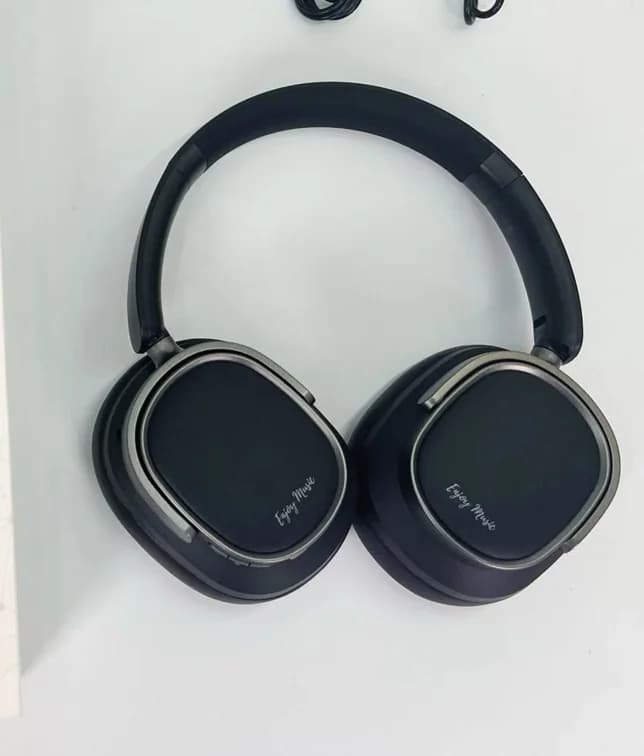 Cuffie Bluetooth Retro Over-Ear con Cancellazione Attiva del Rumore