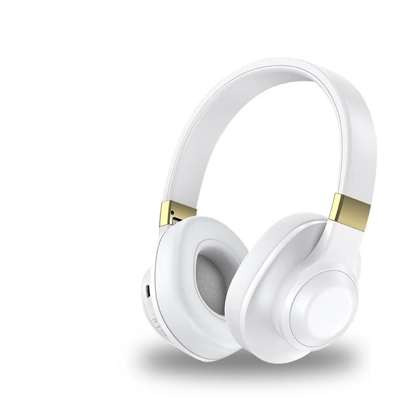 Cuffie Wireless Bluetooth Over-Ear con Bassi Profondi e Lunga Autonomia