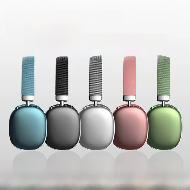 Cuffie Wireless Bluetooth Over-Ear con Slot TF e Ricarica Type-C