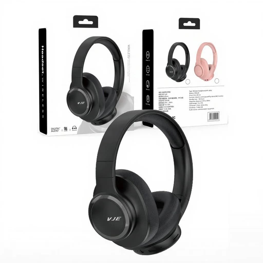 Cuffie Wireless Over-Ear con Lunga Autonomia e Bluetooth 5.4