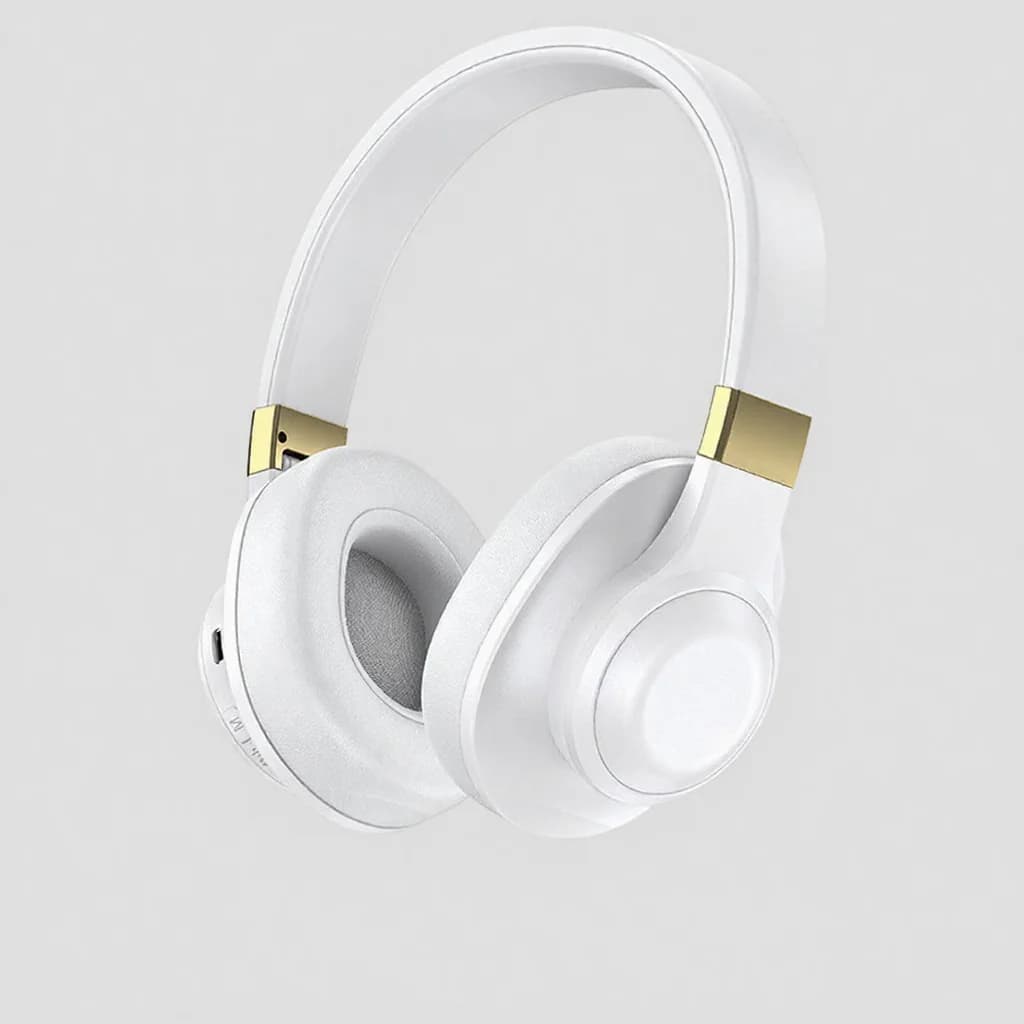 Cuffie Wireless Bluetooth Over-Ear con Bassi Profondi e Lunga Autonomia