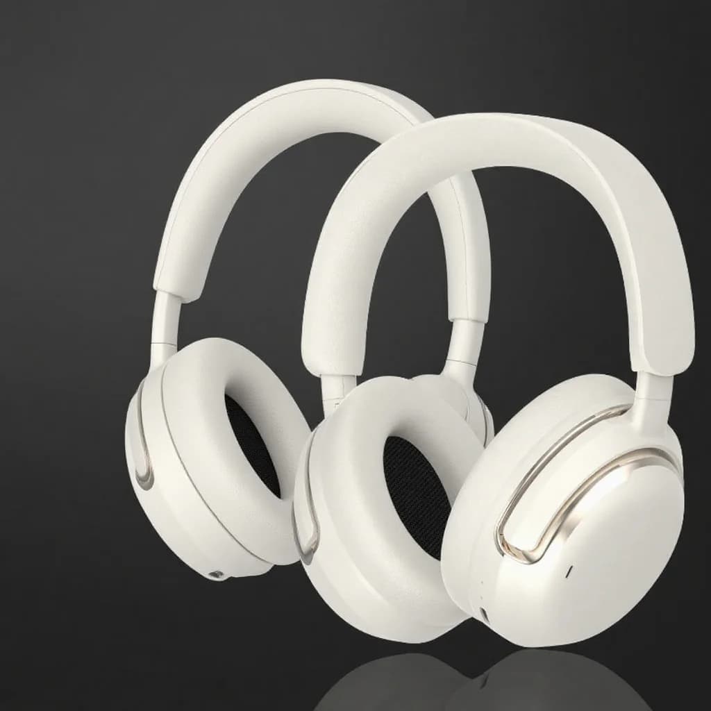 Cuffie Wireless Over-Ear con Cancellazione Attiva del Rumore e Lunga Autonomia