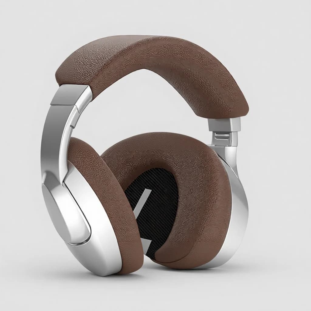 Cuffie Wireless Bluetooth Retro Over-Ear Stereo con Microfono