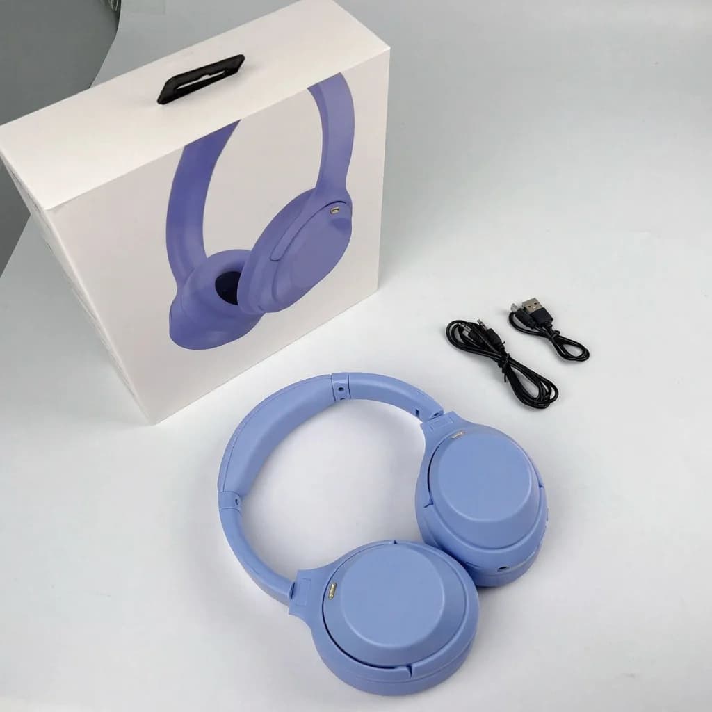 Cuffie Bluetooth Wireless Over-Ear con Cancellazione Attiva del Rumore