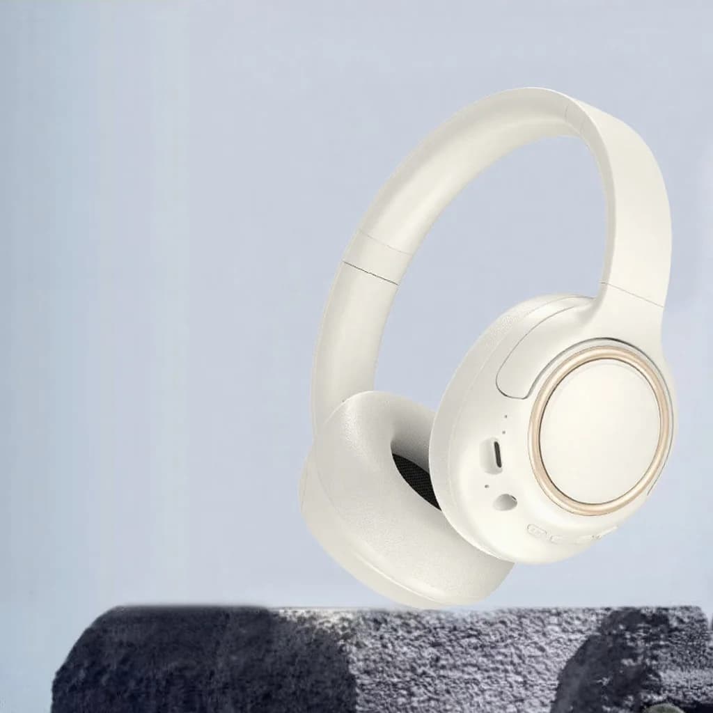 Cuffie Wireless Over-Ear con Cancellazione del Rumore e Lunga Durata della Batteria