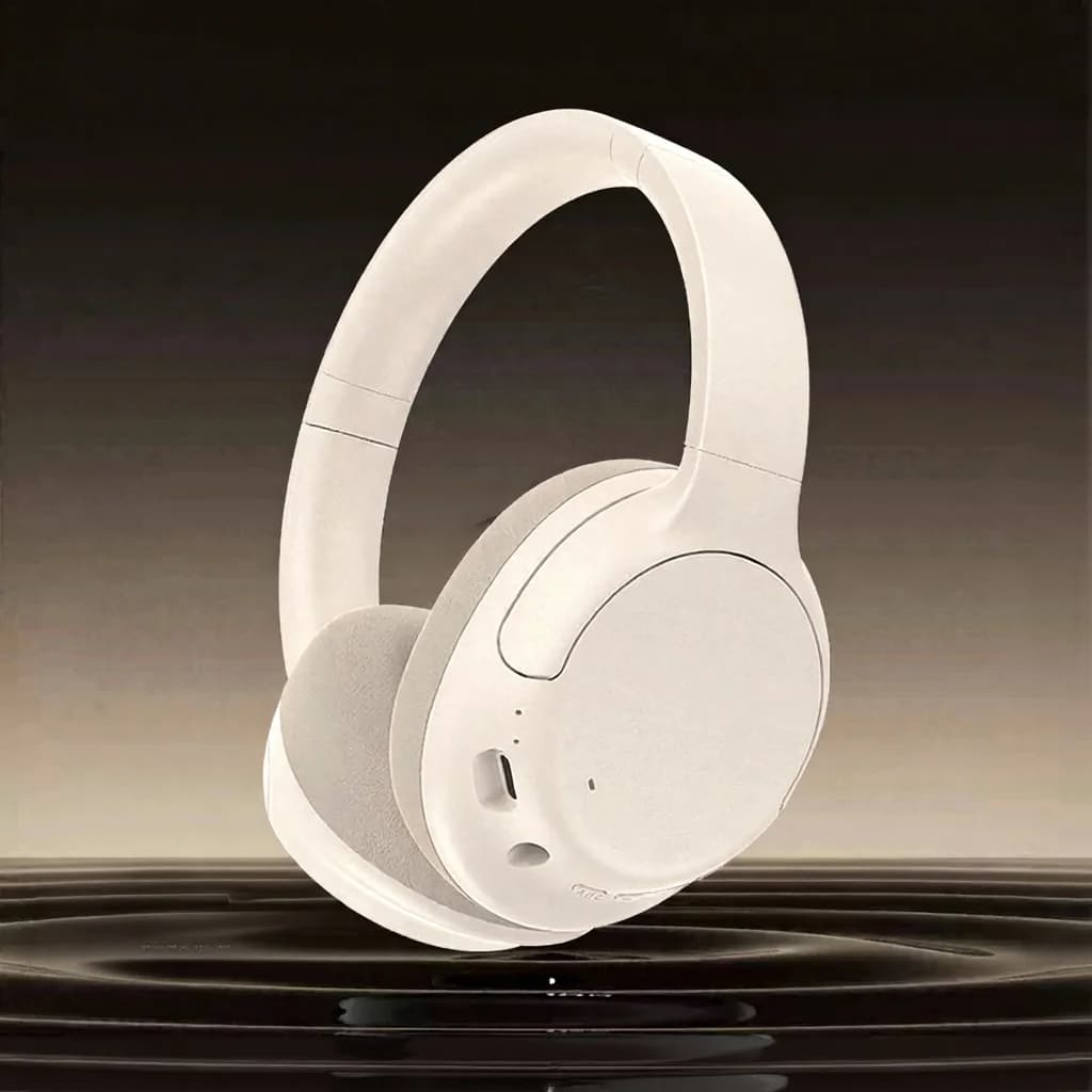 Cuffie Wireless Bluetooth con Cancellazione Attiva del Rumore, Over-Ear, Lunga Autonomia