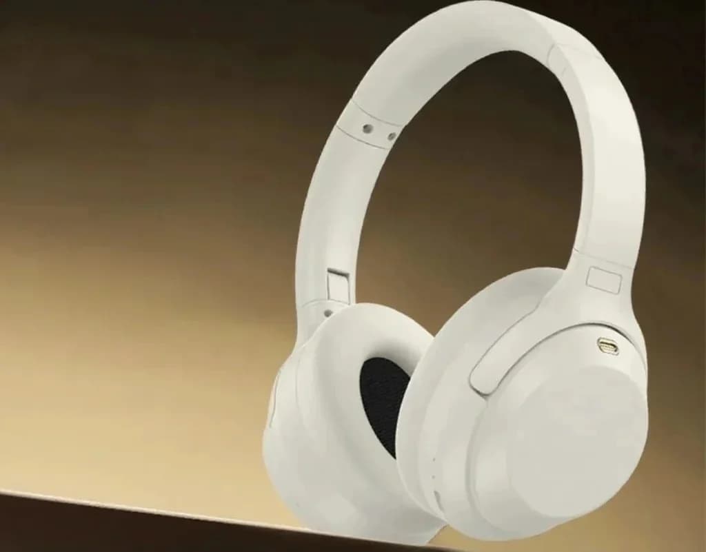 Cuffie Wireless Over-Ear con Cancellazione Attiva del Rumore e Type-C