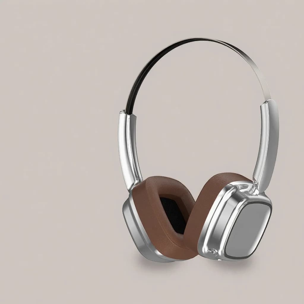 Cuffie Wireless Retro Over-Ear Bluetooth 5.4 Stereo Bass