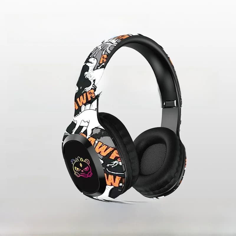 Cuffie Wireless Over-Ear con Slot per Scheda TF e Bluetooth