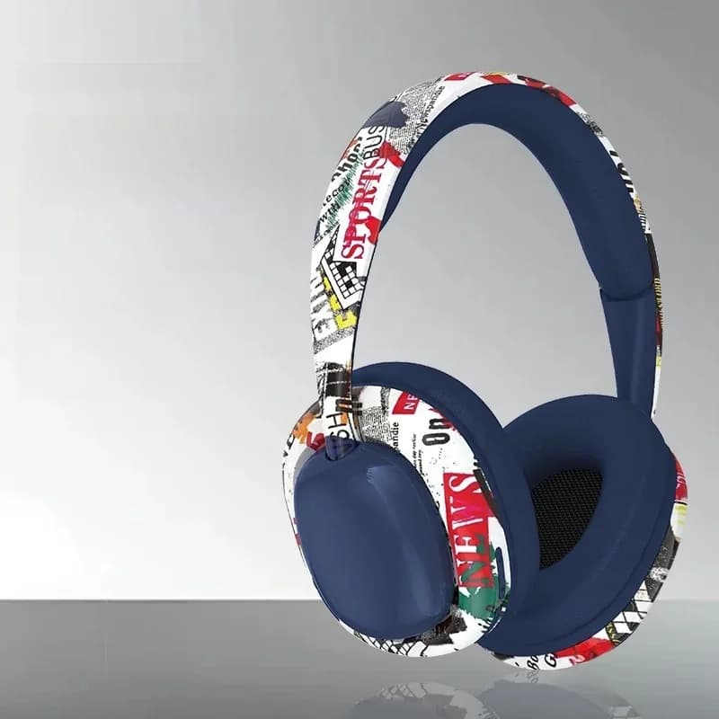 Cuffie Bluetooth Over-Ear con Bassi Profondi e Connettività Wireless