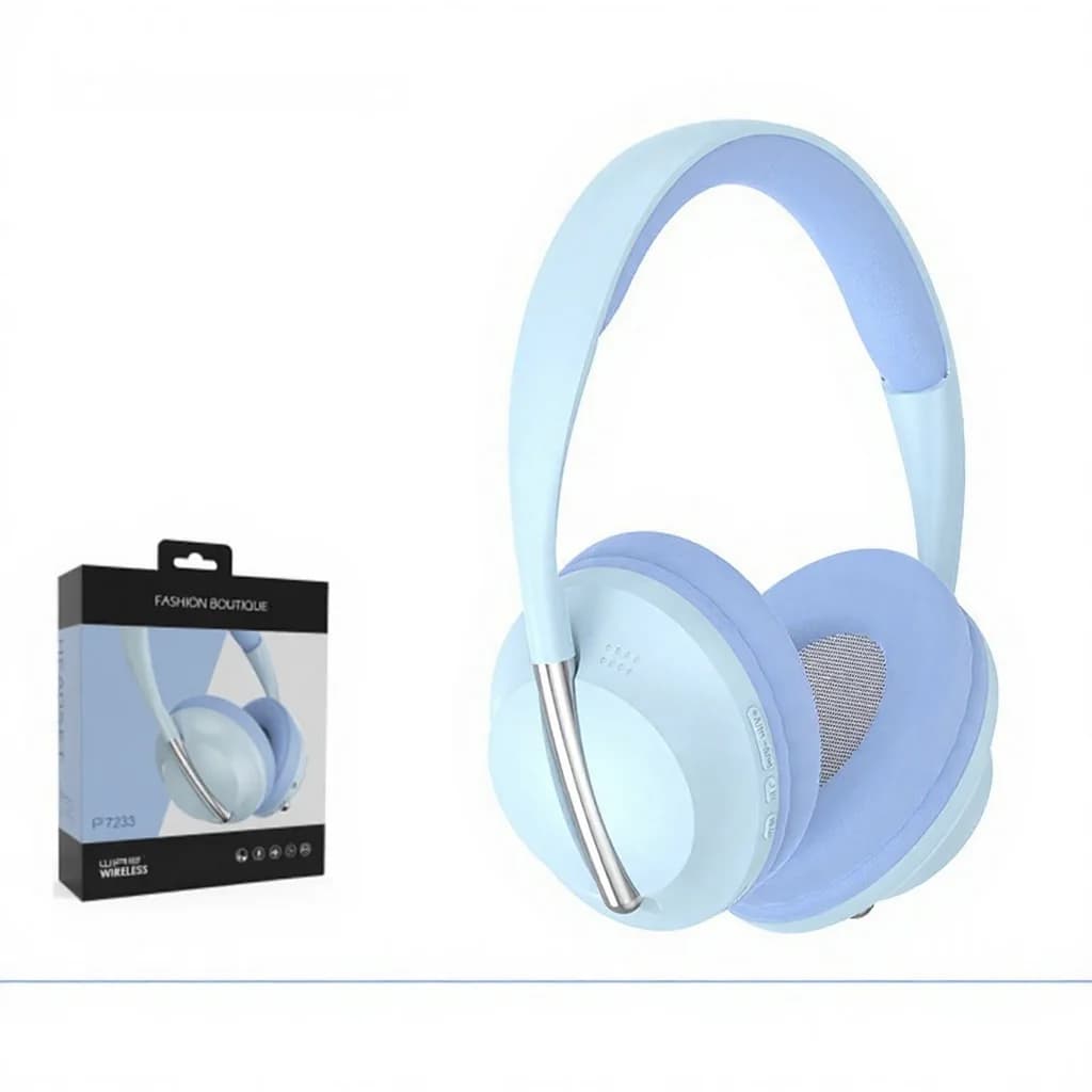 Cuffie Wireless Over-Ear con Slot per Scheda TF e Ingresso AUX