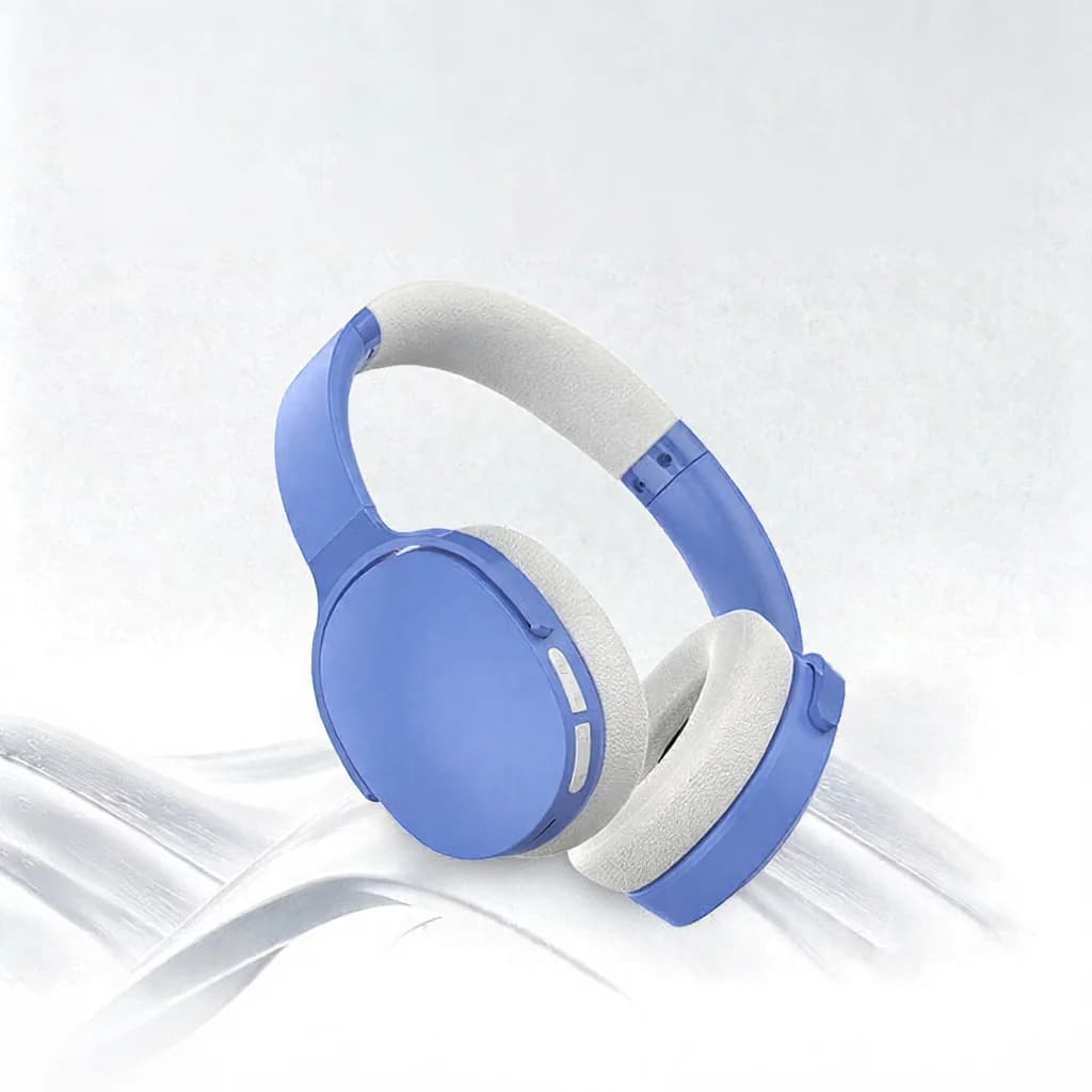 Cuffie Bluetooth Over-Ear con FM, Scheda TF, Modalità EQ e Microfono