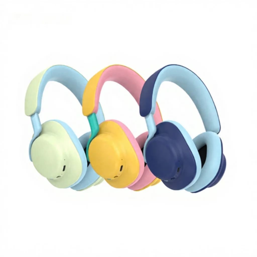 Cuffie Wireless Bluetooth Over-Ear con Radio FM e AUX