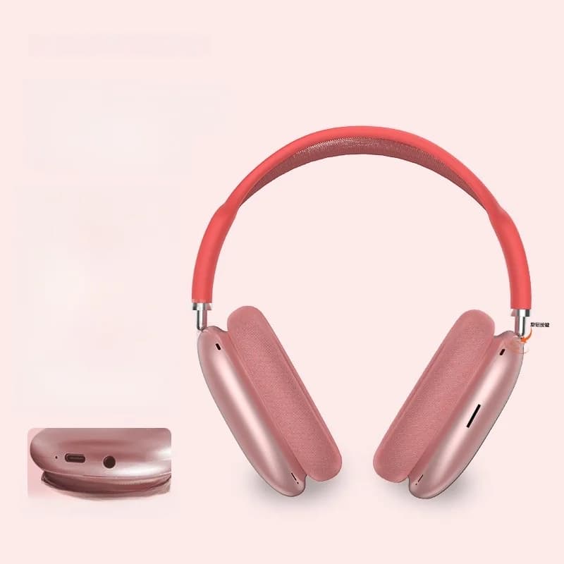 Cuffie Over-Ear Bluetooth 5.4 con Manopola Rotante e Radio FM