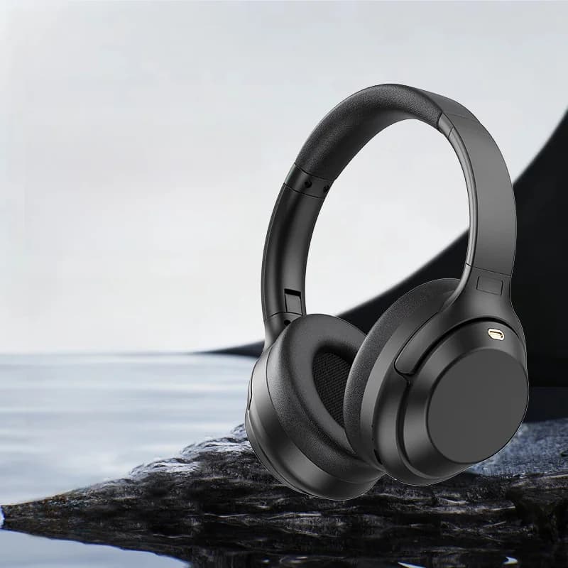 Cuffie Bluetooth Wireless Over-Ear con Cancellazione Attiva del Rumore
