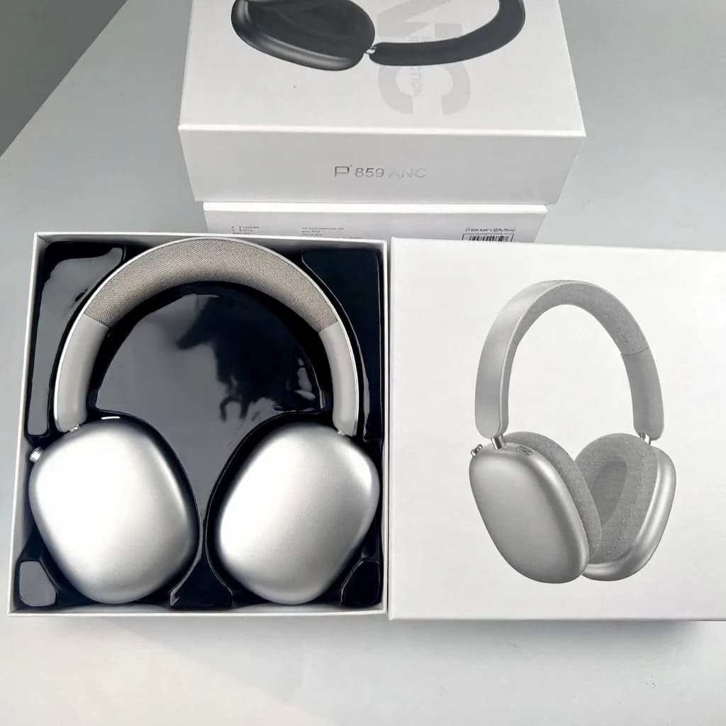 Cuffie Wireless Over-Ear con Cancellazione Attiva del Rumore e Lunga Autonomia
