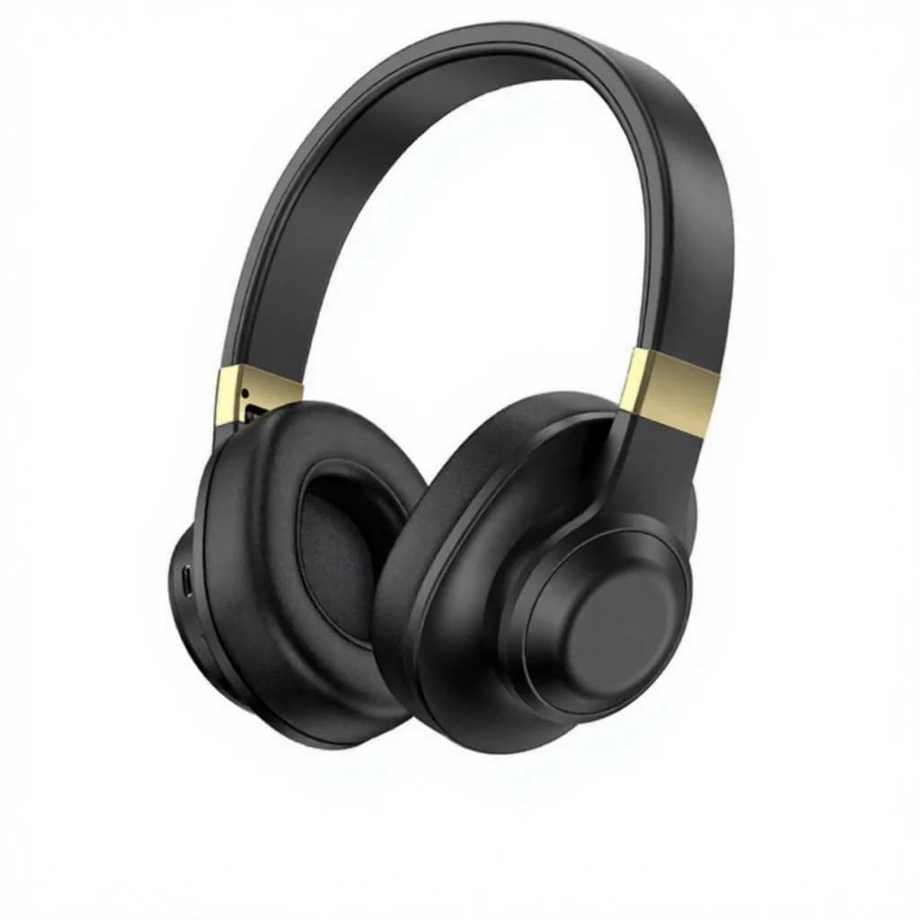 Cuffie Wireless Bluetooth Over-Ear con Bassi Profondi e Lunga Autonomia