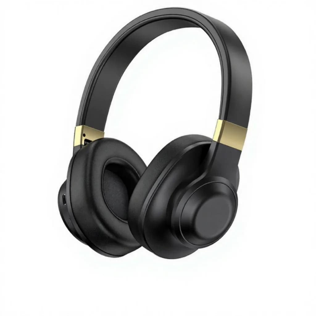 Cuffie Wireless Bluetooth Over-Ear con Bassi Profondi e Lunga Autonomia
