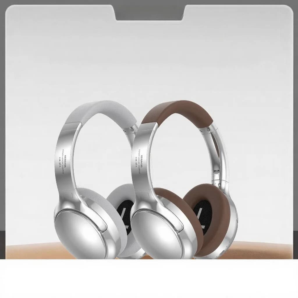 Cuffie Bluetooth Retro Over-Ear con Radio FM e Modalità Cablata