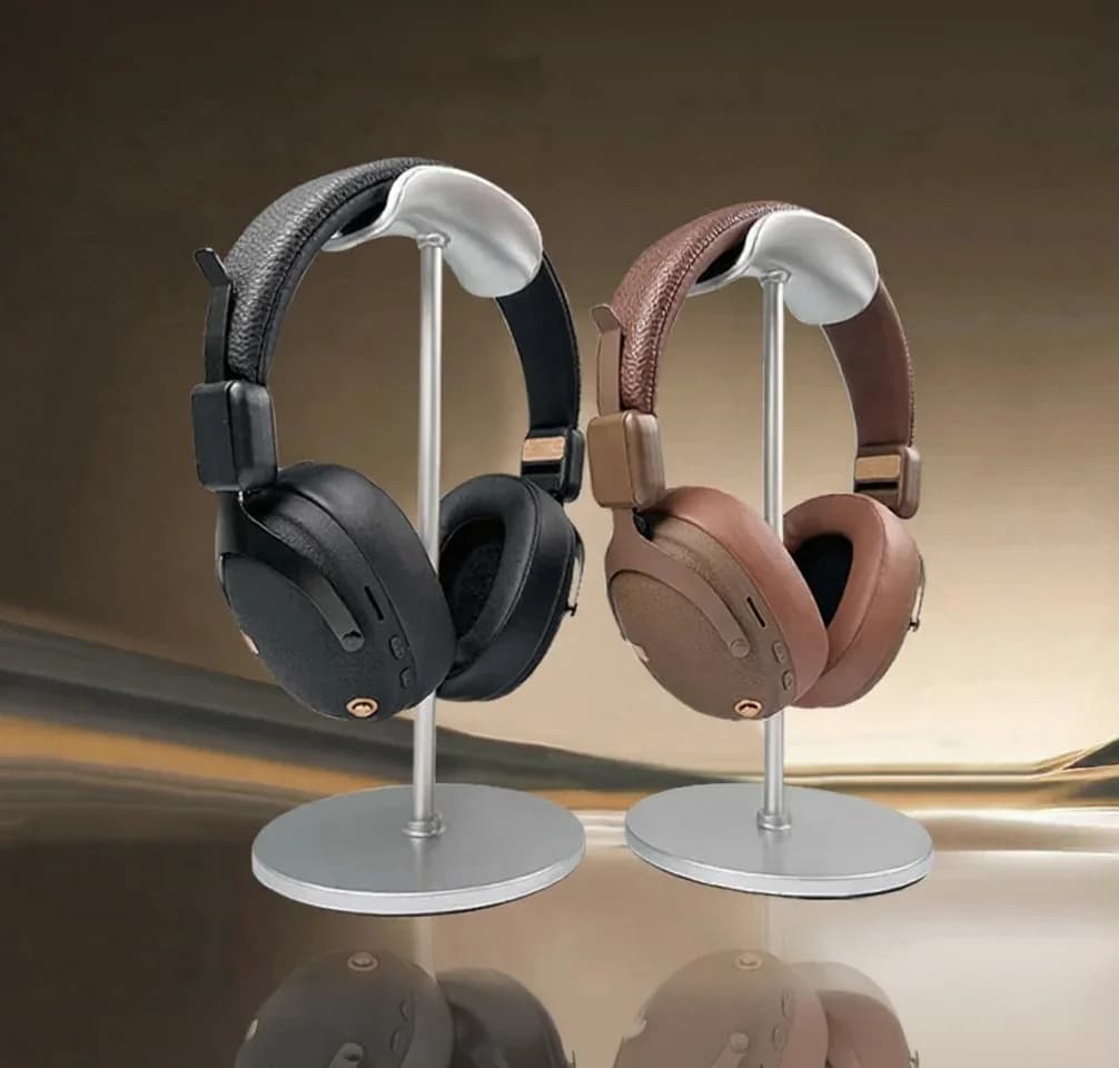 Cuffie Retro Wireless Over-Ear con Bluetooth 5.4 e Lunga Autonomia