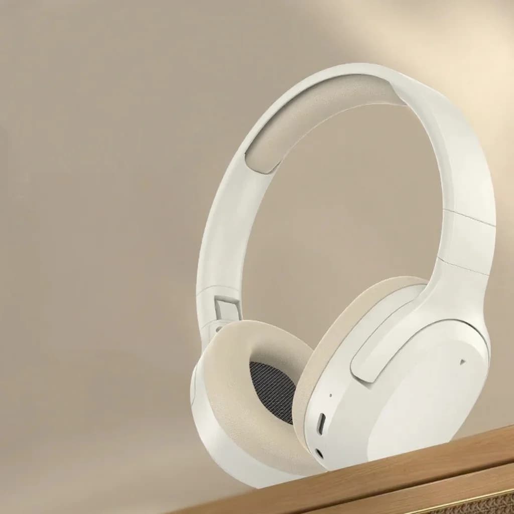 Cuffie Bluetooth Over-Ear con Bassi, Supporto AUX e Scheda TF