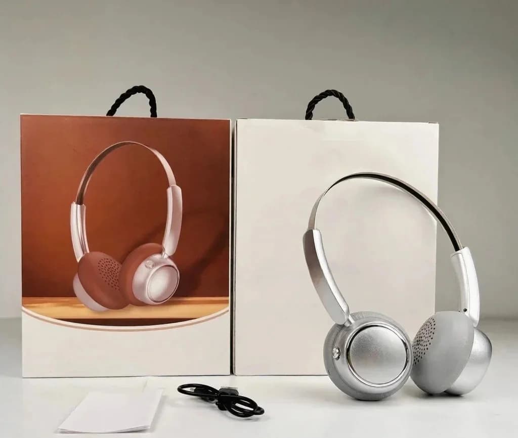 Cuffie Wireless Retro Circumaurali con Radio FM e Bluetooth 5.4